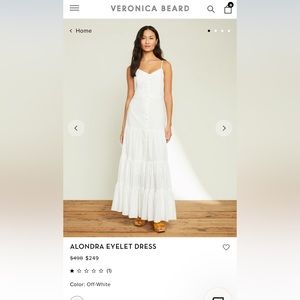 NWT Veronica Beard Alondra dress size Large